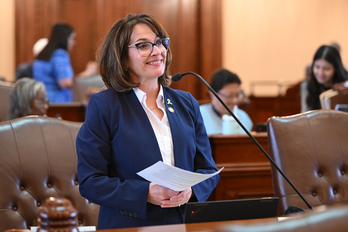 Senator Loughran Cappel on the Senate Floor