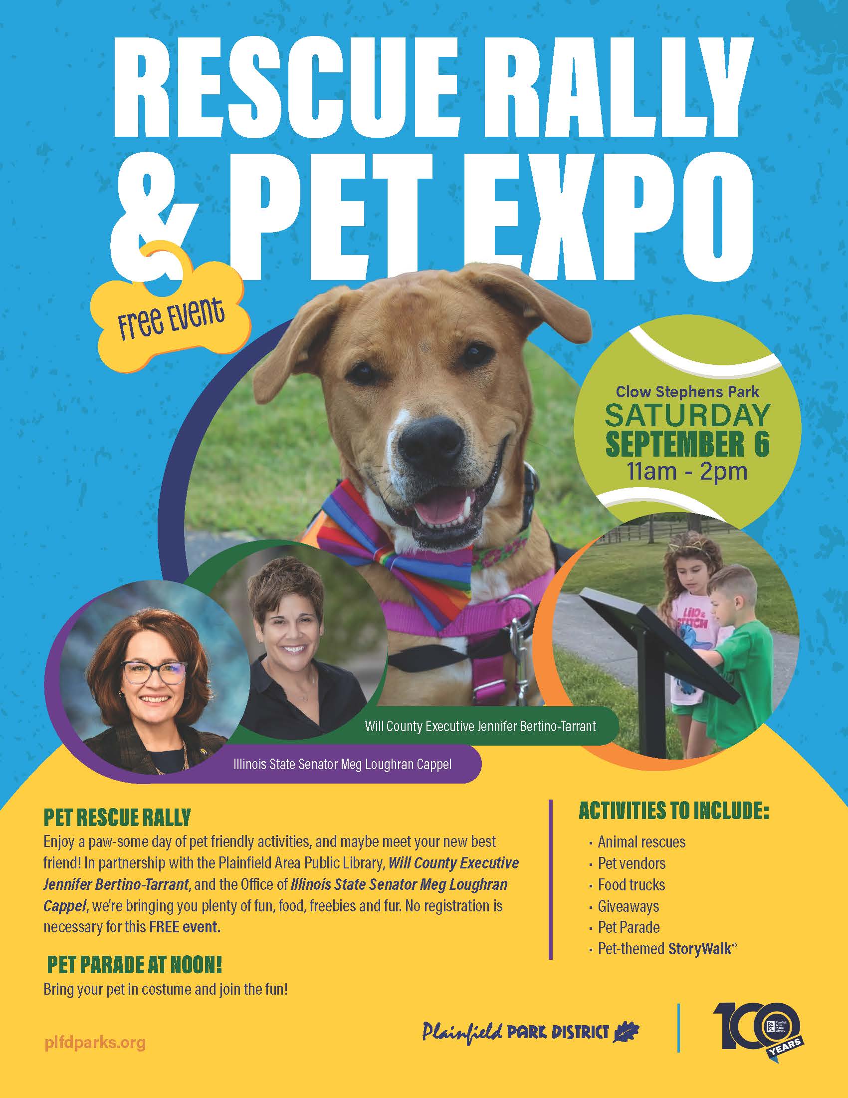 Pet Rescue Rally 2025 flyer 8.5x11